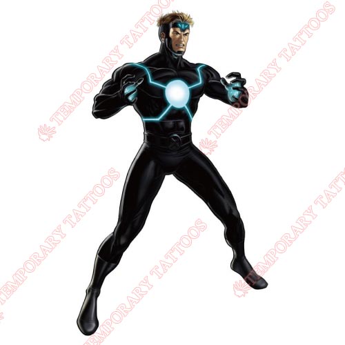 Cyclops Marvel Customize Temporary Tattoos Stickers NO.470